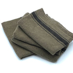 Soft Brown Linen Tea Towel - Bagel&Griff