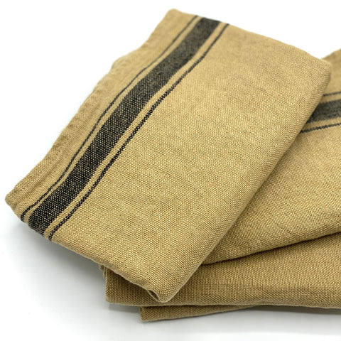 Camel Linen Tea Towel - Bagel&Griff