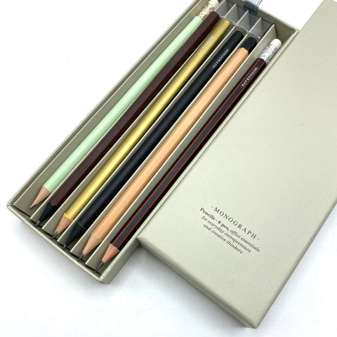 Monograph Pencil Set. Style One. - Bagel&Griff