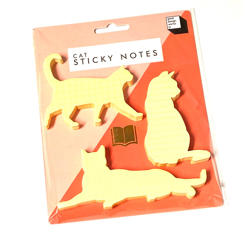 Cat Sticky Notes - Bagel&Griff
