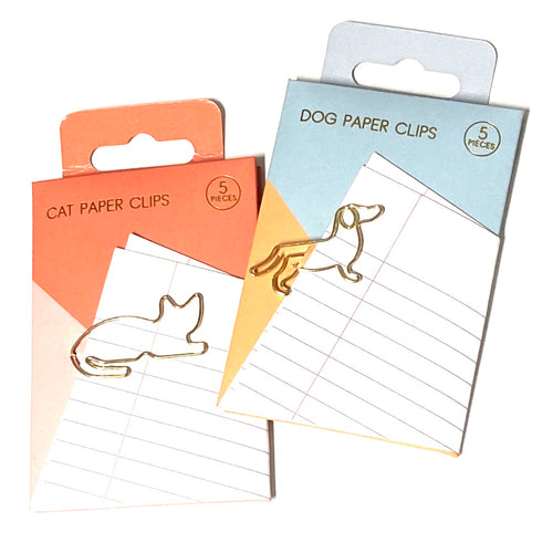Dog Shaped Paper clips - Bagel&Griff